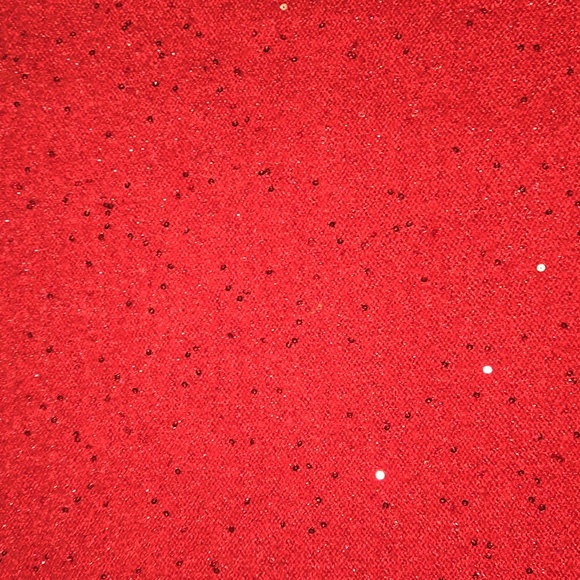 Apt. 9 Cozy Sequin Tunic w/ Detachable Scarf Collar Red Size L NWT - Picture 2 of 7